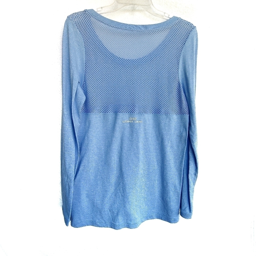 Lorna Jane | Baby Blue net Long Sleeve